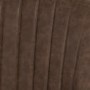 ONLY OPENED - Set of 2 Brown Faux Leather Swivel Dining Chairs - Logan