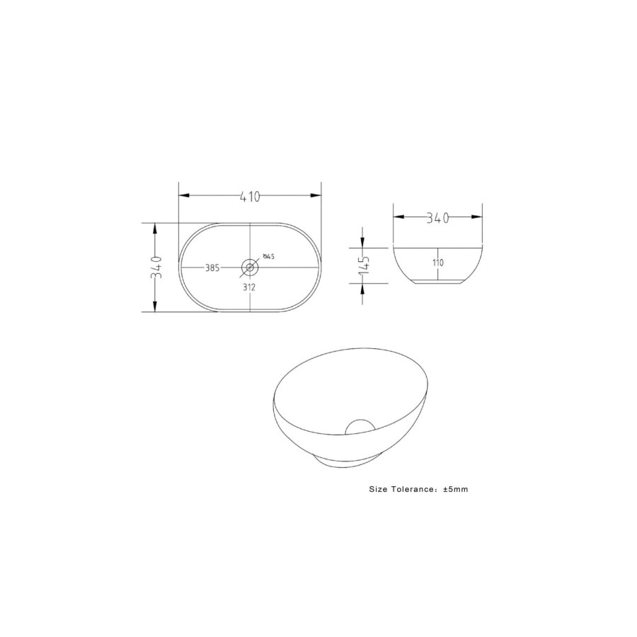 1200mm Walnut Wood Effect Wall Hung Countertop Vanity Unit with Oval Basin - Lugo