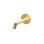 Brushed Brass Bath Filler Tap with Concealed Valve - Lyla