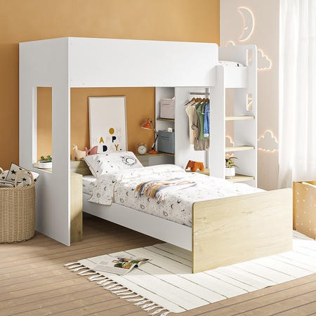 Ayres l shaped bunk bed best sale