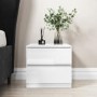 White 3 Piece Bedroom Furniture Set - Lyra