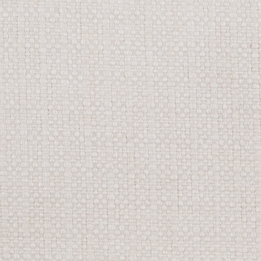 Set of 6 Cream Upholstered Dining Chairs with Oak Legs - Leona