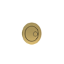 Grade A1 - Arissa Brushed Brass Manual Push Button and Cistern