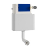 Grade A1 - Arissa Chrome Manual Push Button and Cistern Grade A1 - Arissa Chrome Manual Push Button and Cistern