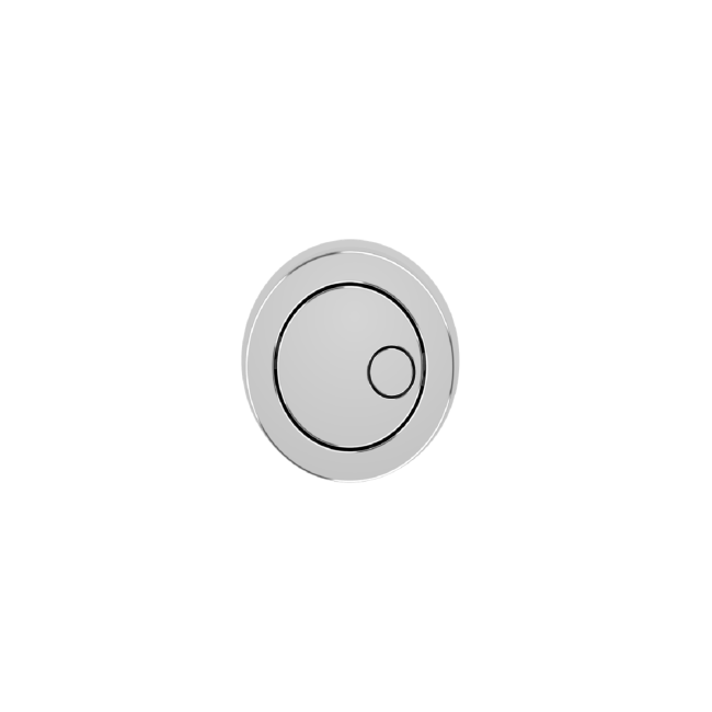 Arissa Chrome Manual Push Button and Cistern