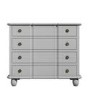 French Inspired Handmade Light Grey Chest of Drawers