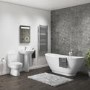 Modern Curved Freestanding Bath Suite