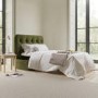 IMPERFECT - Large Olive Green Velvet Bed Footstool - Myles
