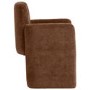 Rust Upholstered Dining Chair - Mae