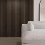 Pack of 4 Walnut Acoustic Wall Panels - 240cm x 60cm - Delamere