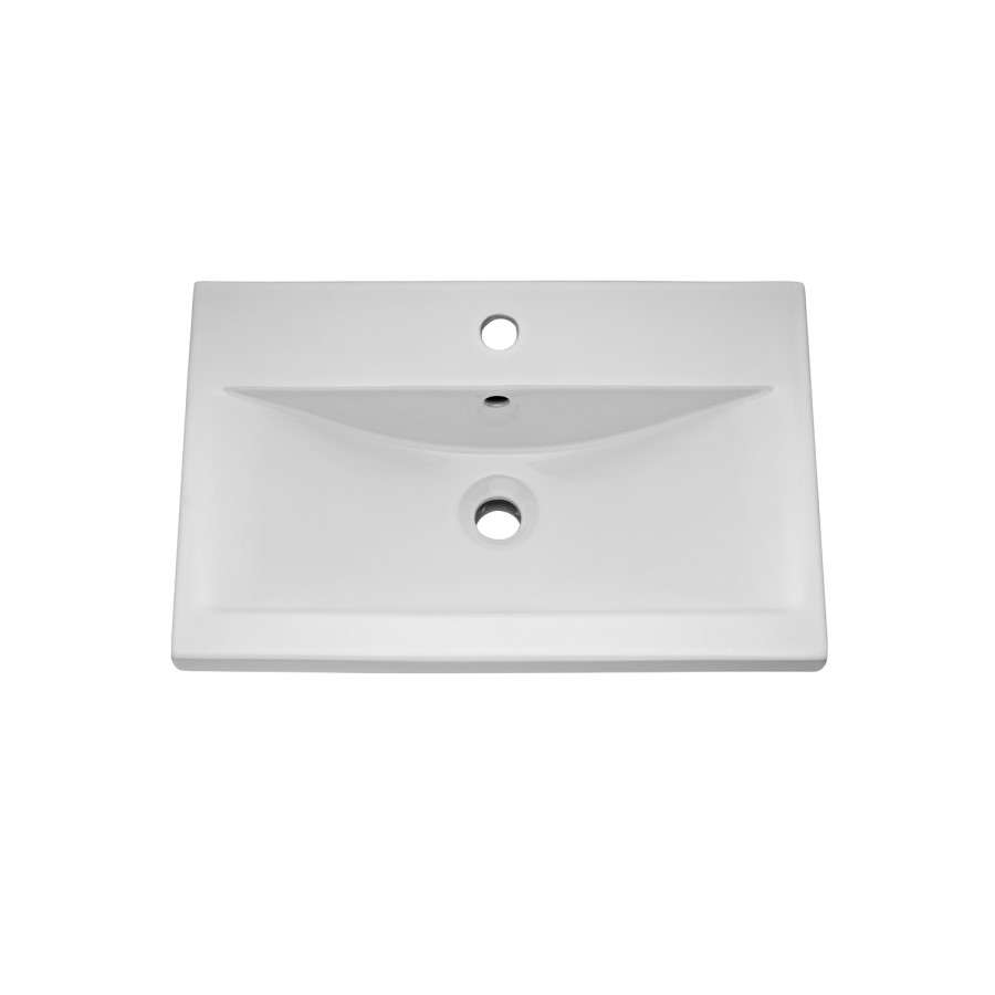 Hudson Reed White 2 Drawer Bathroom Vanity Unit & Basin
