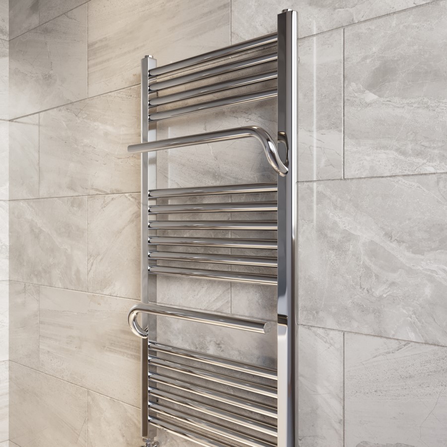 Chrome Towel Radiator 1000 x 500mm - Nazco
