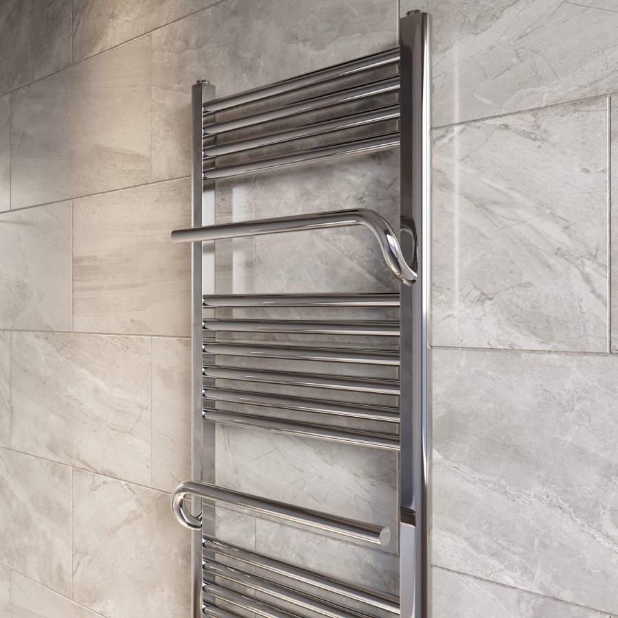 Chrome Towel Radiator 1600 x 500mm - Nazco