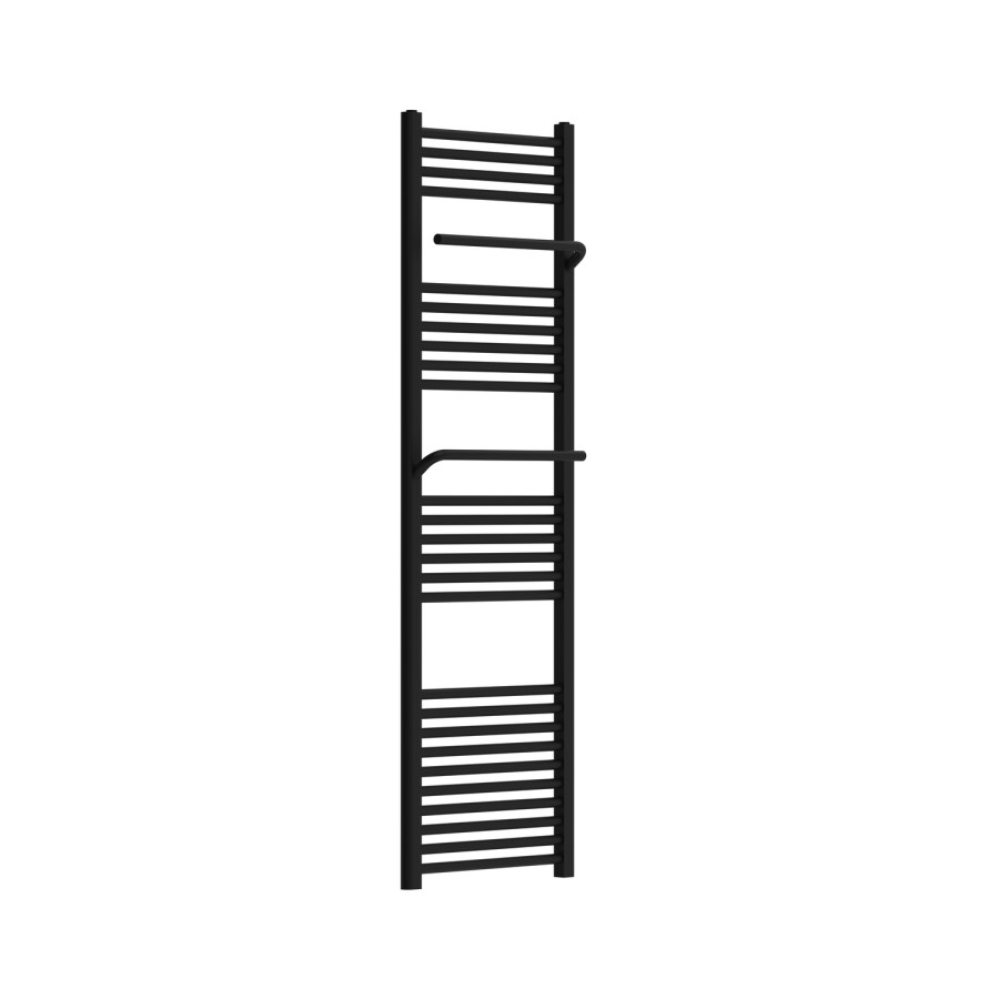 Black Towel Radiator 1600 x 500mm - Nazco