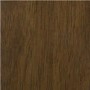 Set of 4 Walnut & Beige Upholstered Curved Dining Chairs - Owen