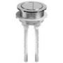 Close Coupled Rimless Closed Back Short Projection Toilet with Chrome Button and Tornado Flush - Newport