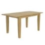 New Haven Extending Dining Table Set + 6 Grey Velvet Chairs