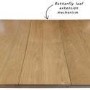 New Haven Oak Extendable Dining Table with 2 Dining Benches in Light Oak