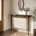 BUN/NOA008/96201 Small & Narrow Walnut Radiator Cover  - 115cm - Noa