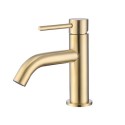 ARIBB001 Brushed Brass Cloakroom Mono Basin Mixer Tap - Arissa