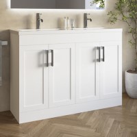 1200mm Paintable Freestanding Vanity Unit with Basin - Orlando