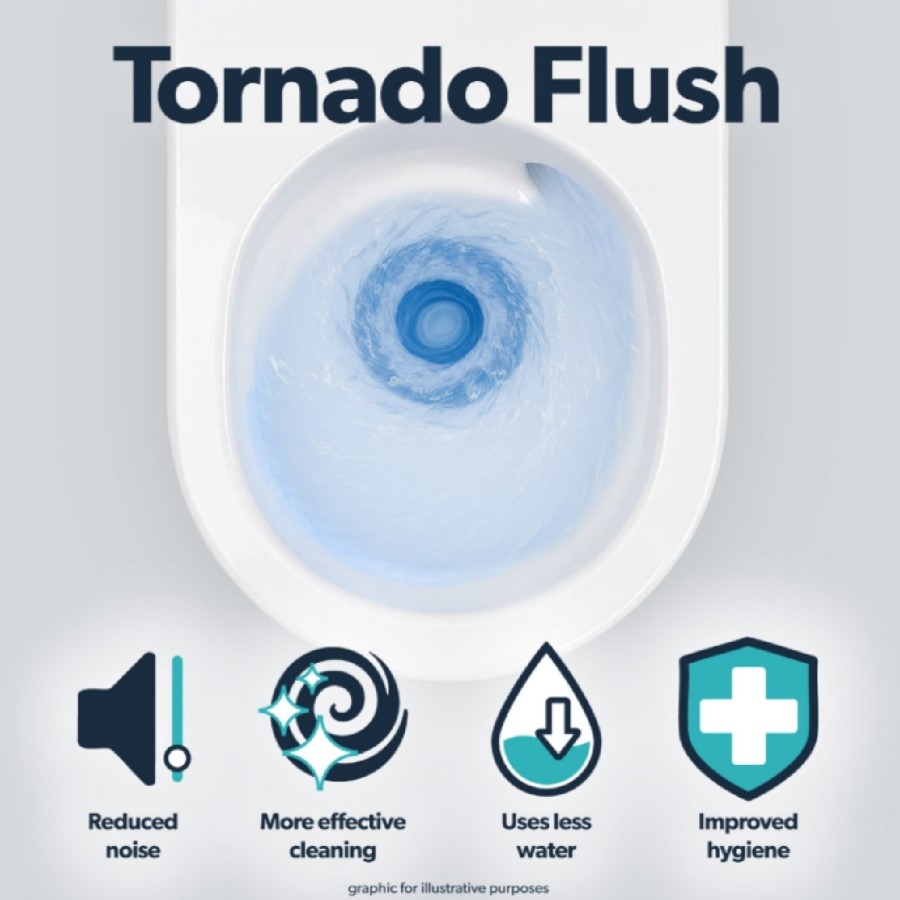 Fluted Wall Hung Rimless Toilet with Soft Close Seat, Black Glass Sensor Flush Plate, 820mm Frame & Cistern – Oregon