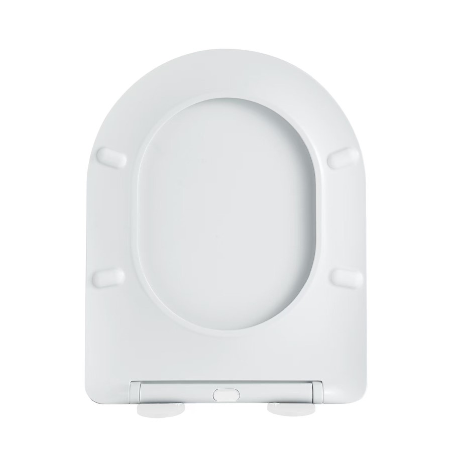 Fluted Wall Hung Toilet with Soft Close Seat, Matt Black Pneumatic Flush Plate, 820mm Frame & Cistern - Oregon