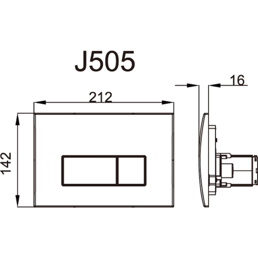 Fluted Wall Hung Rimless Toilet with Soft Close Seat, Gunmetal Pneumatic Flush Plate, 1168mm Frame & Cistern – Oregon