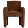 Set of 2 Rust Upholstered Dining Chairs - Mae