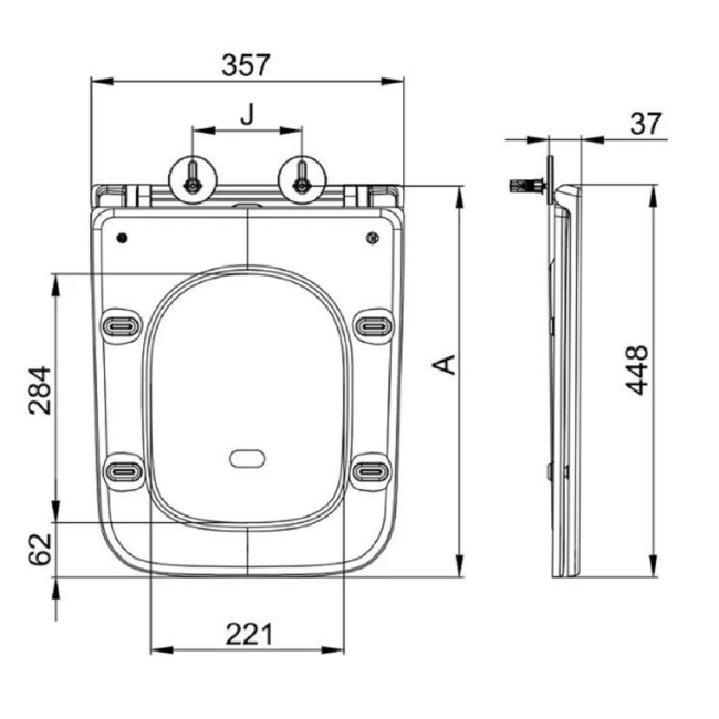 Palma Wall Hung Toilet 1160mm Pneumatic Frame & Cistern & White Glass Flush Plate