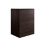 600mm Walnut Effect Freestanding Vanity Unit with Basin - Palma