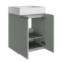 600mm Blue Freestanding Vanity Unit with Basin - Panama