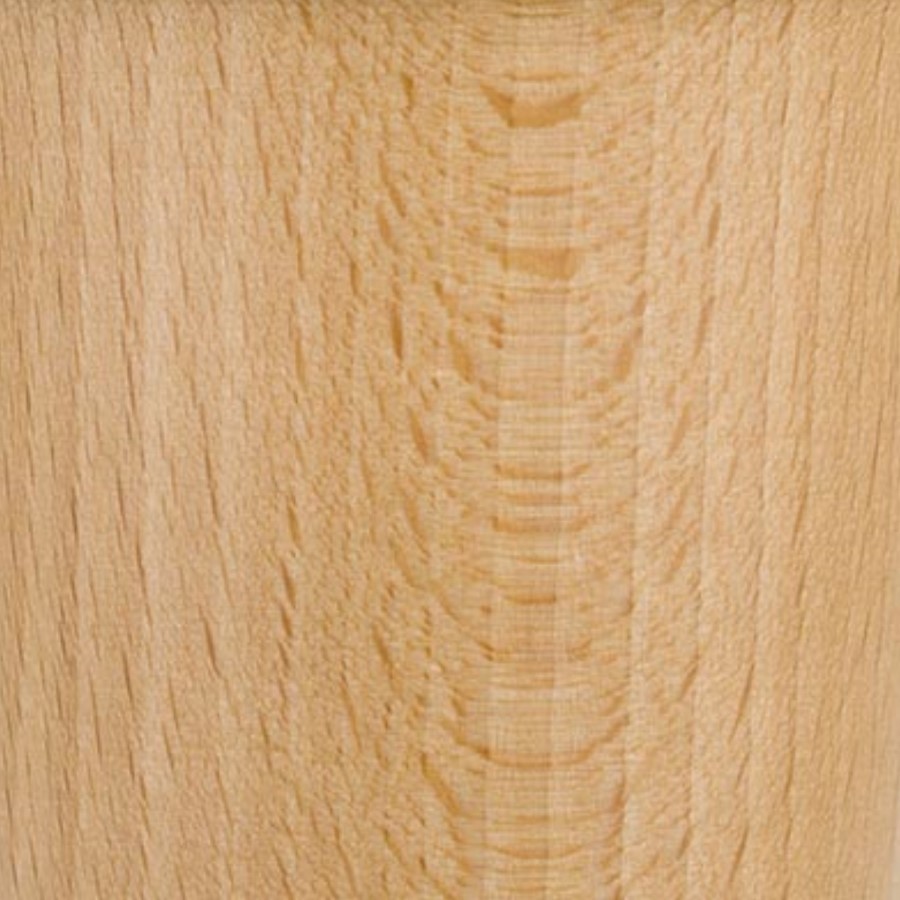 Set of 4 Light Wood Footstool Legs - Ramona