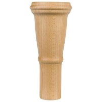 Set of 4 Light Oak Seat Legs without Castors - Ramona