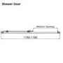 1200 x 800mm Chrome Rectangular Sliding Door Shower Enclosure Suite with Toilet and Basin - Carina