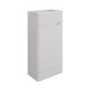 400mm Beige Freestanding Cloakroom Left Hand Vanity Unit with Basin - Pendle