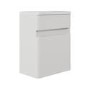 410mm Beige Wall Hung Cloakroom Vanity Unit with Basin - Pendle
