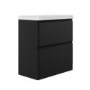 800mm Black Freestanding Vanity Unit with Basin – Pendle