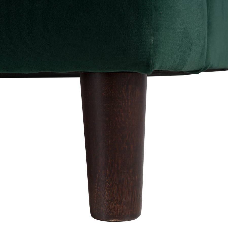 Payton Green Velvet Pet Sofa - Suitable for Dogs & Cats