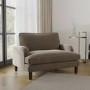 Beige Velvet Kids Armchair - Payton