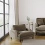 Beige Velvet Kids Armchair - Payton