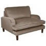 Beige Velvet Kids Armchair - Payton
