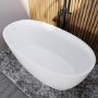 Grade A2 - Modern 1300mm Freestanding Bath Suite with Toilet & Basin - Pico