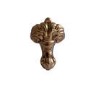 Burgandy Freestanding Single Ended Bath with Bronze Feet 1670 x 740mm - Park Royal