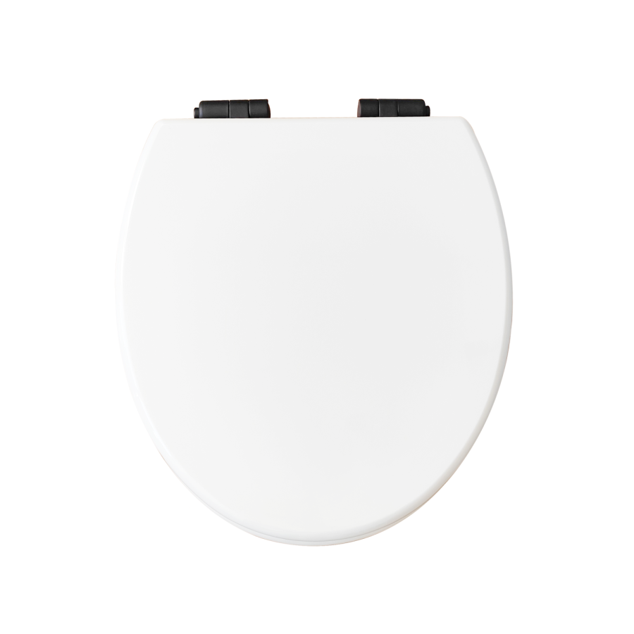 Park Royal  LL WC and WG Wood Soft Close Seat - Matt Black Flush Kit & Handle 