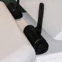 Park Royal  LL WC and WG Wood Soft Close Seat - Matt Black Flush Kit & Handle 