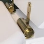 Park Royal  LL WC and WG Wood Soft Close Seat - Brushed Brass Flush Kit & Handle 