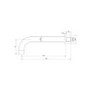 Brushed Brass 2 Outlet Concealed Mixer Shower Set With Bath Filler Spout - Priya