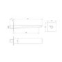 Brushed Brass 3 Outlet Concealed Mixer Shower Set With Bath Filler Spout & Hand Shower with Slide Rail Kit - Priya