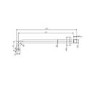 Black 2 Outlet Concealed Mixer Shower Set With Hand Shower - Priya